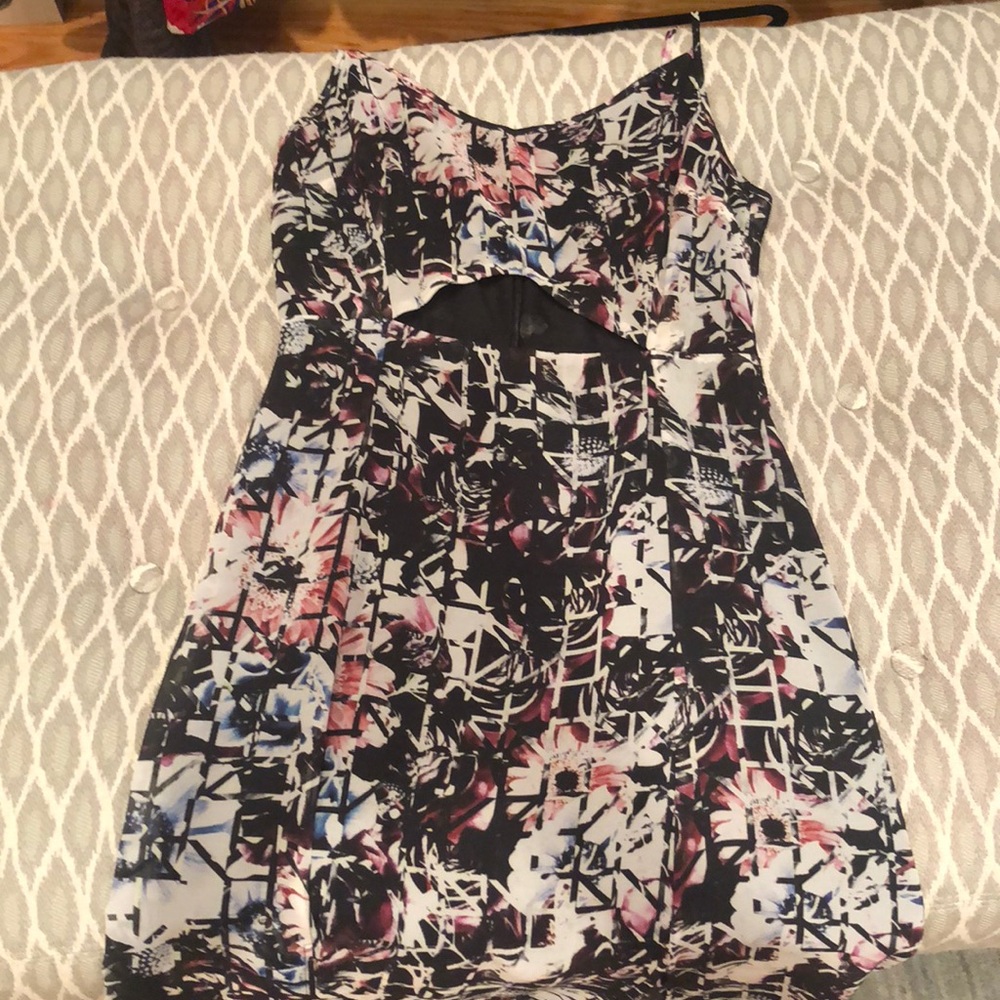 Topshop Petite cut out maxi dress US 6P - Picture 2 of 6